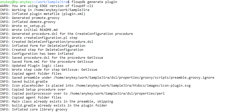 Plugin Generation
